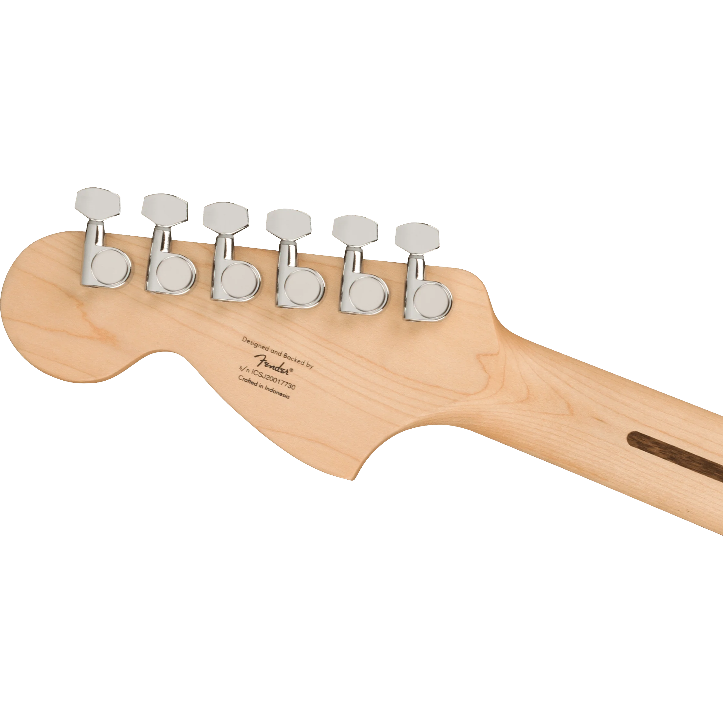 Squier 037-8000-500 Affinity Strat, SSS, Maple, WPG, 3-Color Sunburst - Image 5