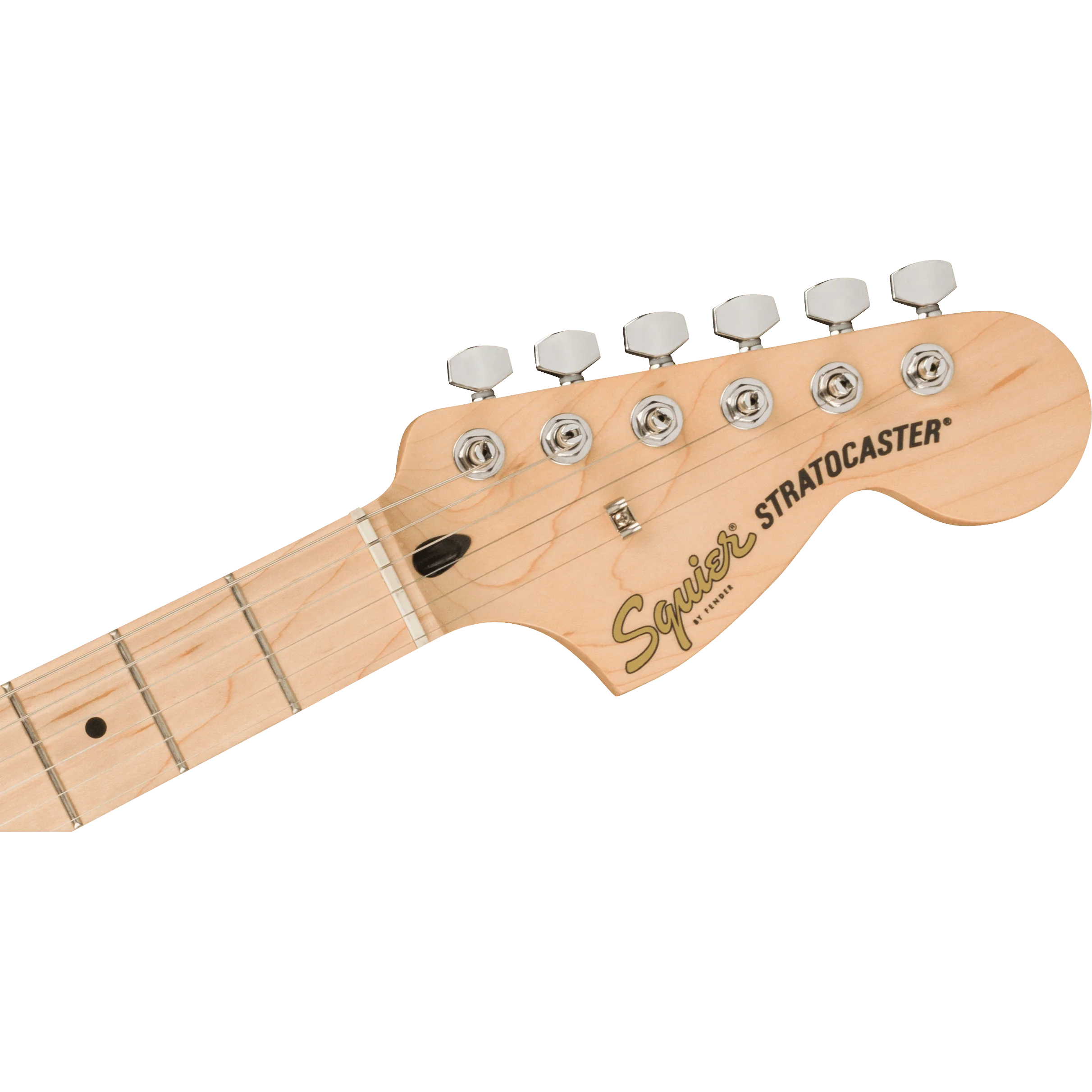 Squier 037-8002-505 Affinity Strat, SSS, Mapel, WPG, Olympic White - Image 6