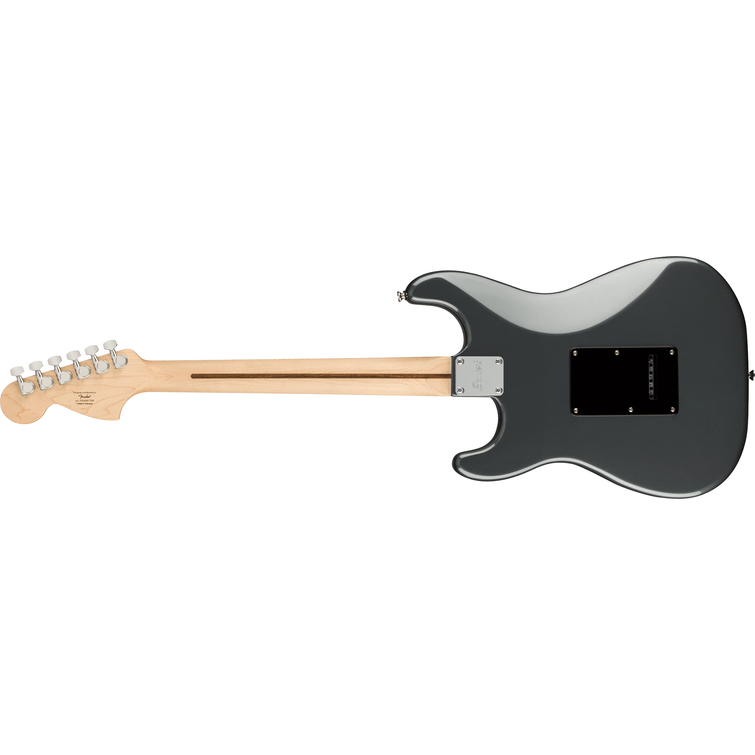 Squier 037-8051-569 Affinity Strat, HH, Laurel, BPG, Charcoal Frost Metallic - Image 2