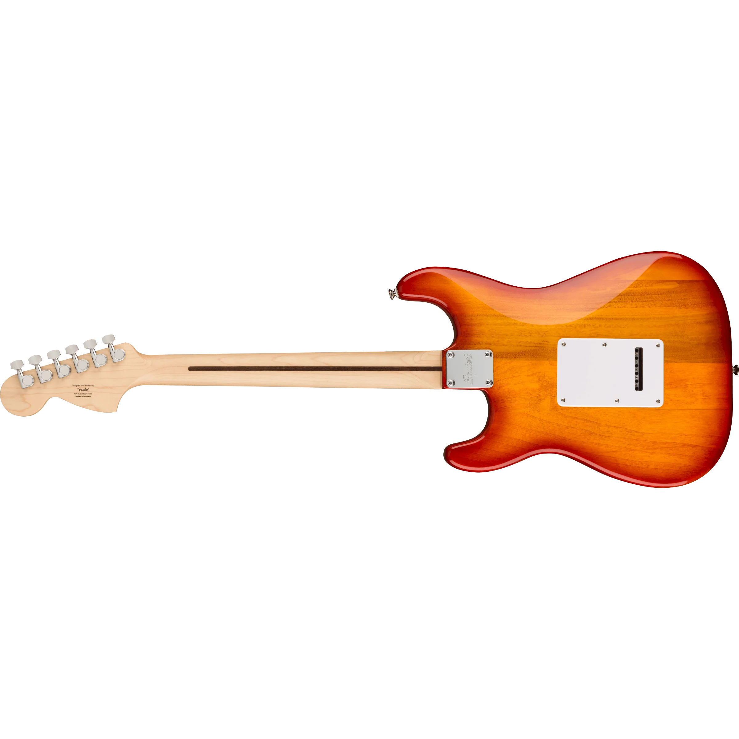 Squier 037-8152-547 Affinity Strat, HSS, Maple, WPG, FMT Sienna Sunburst - Image 2