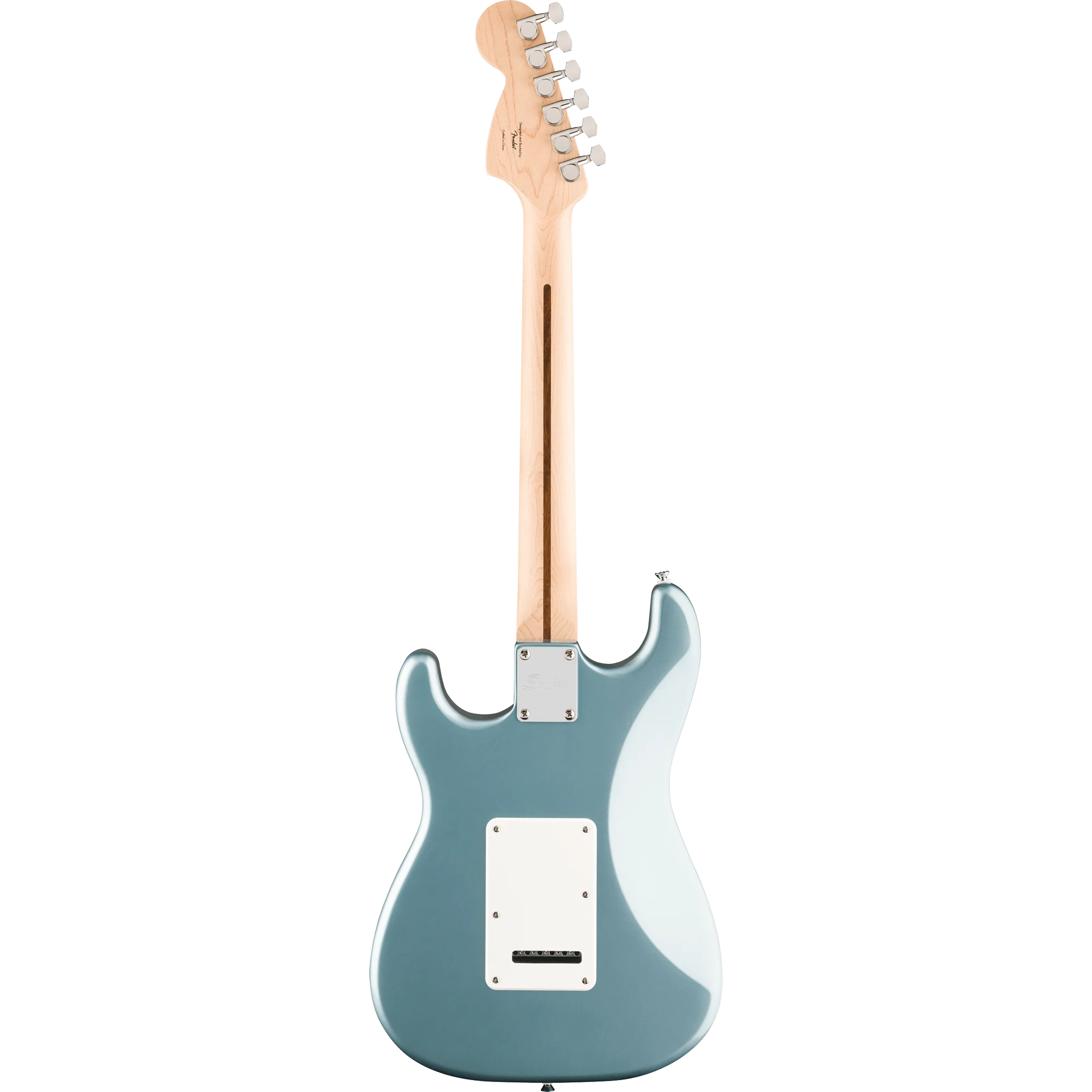 Squier 037-8180-583 Affinity Strat JR, HSS, Laurel FB, Ice Blue Metallic - Image 2
