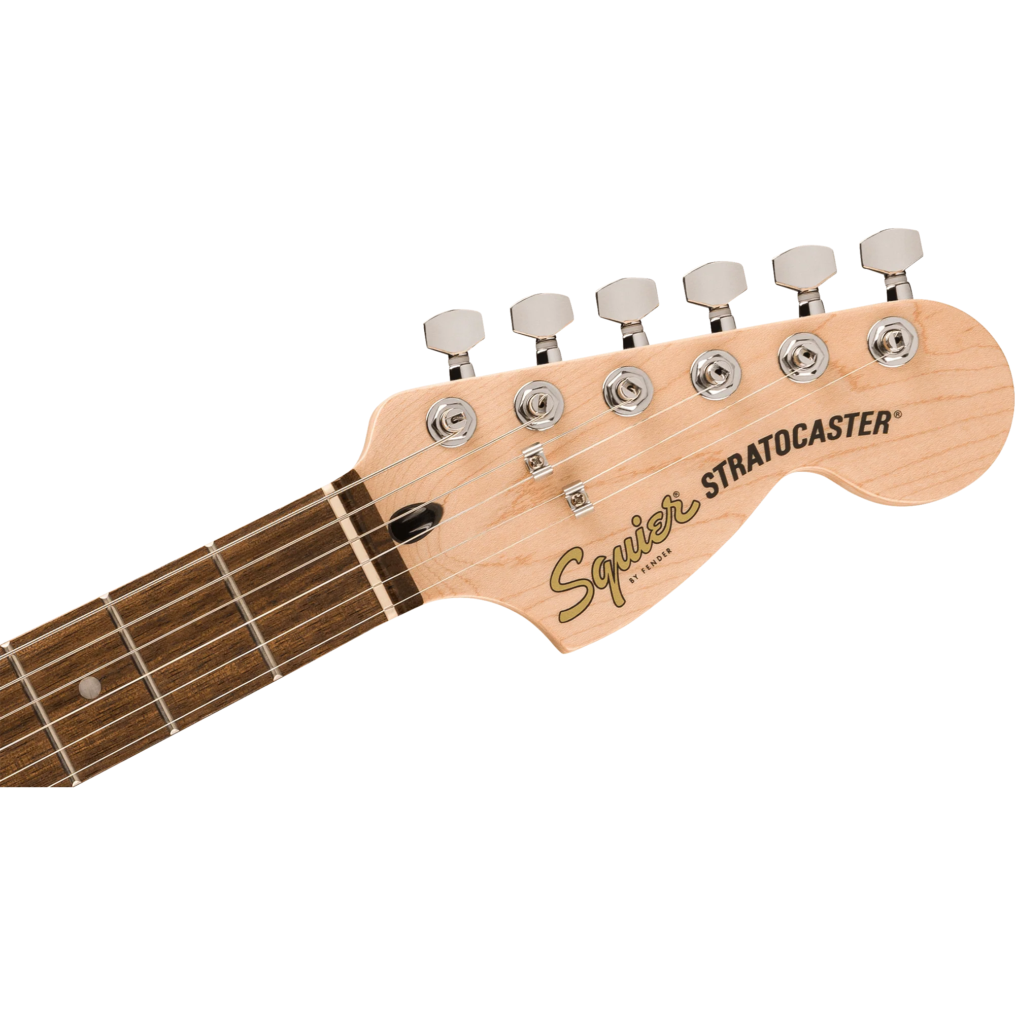 Squier 037-8180-583 Affinity Strat JR, HSS, Laurel FB, Ice Blue Metallic - Image 5