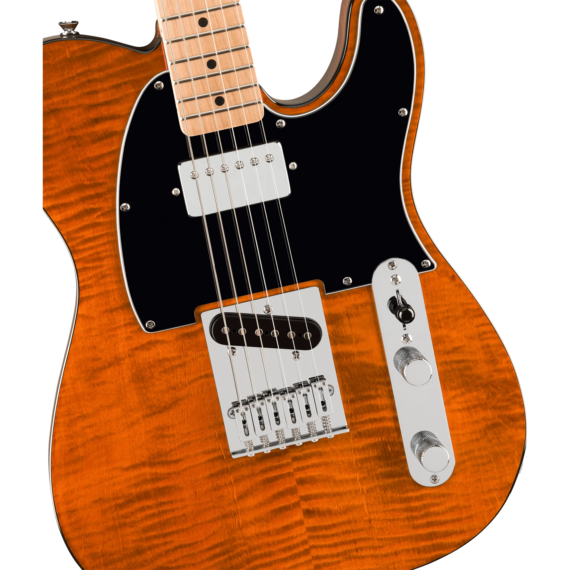 Squier 037-8283-529 Affinity Tele FMT, SH, Maple FB, Mocha - Image 3