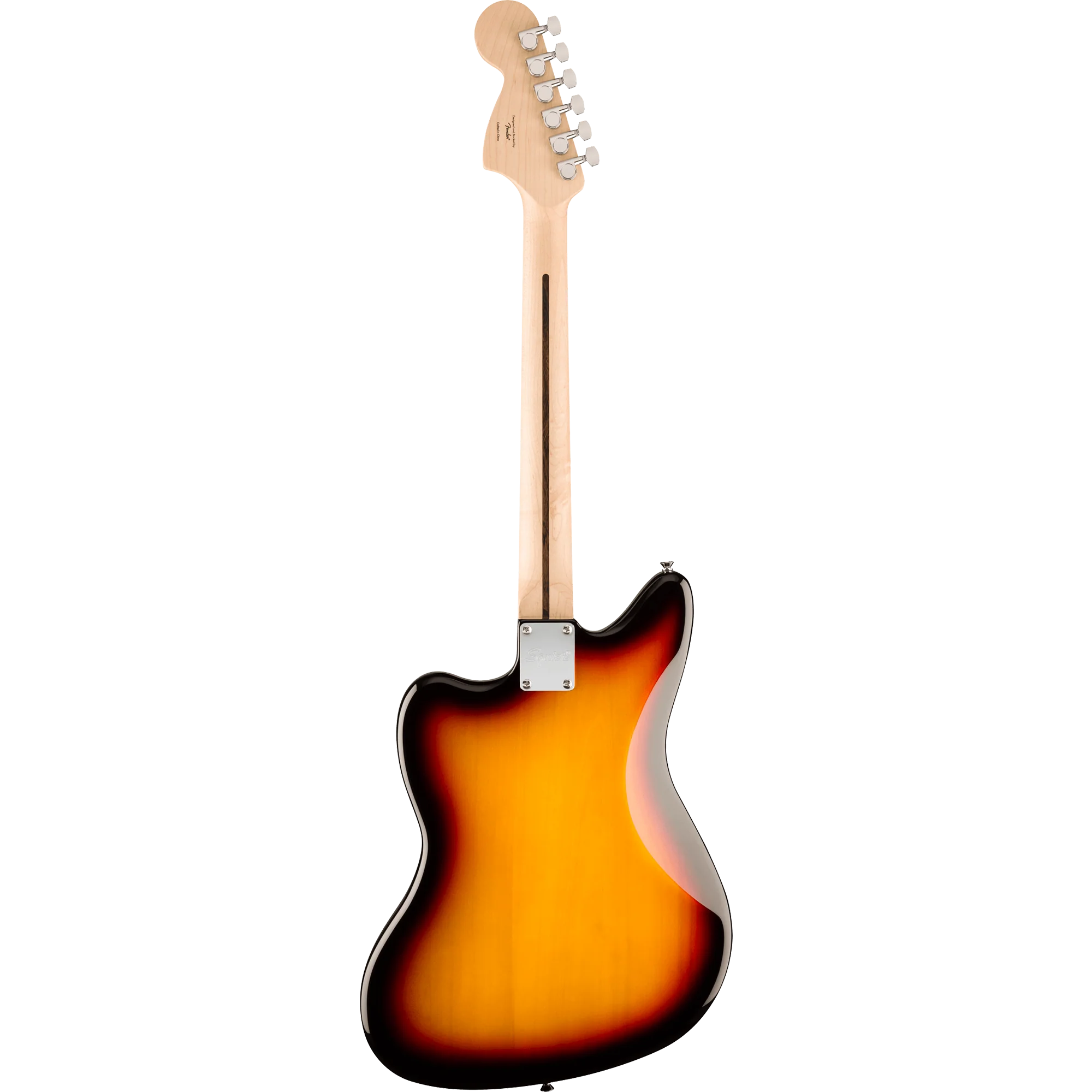 Squier 037-8401-500 Affinity Jaguar, Laurel FB, 3-Color Sunburst - Image 2