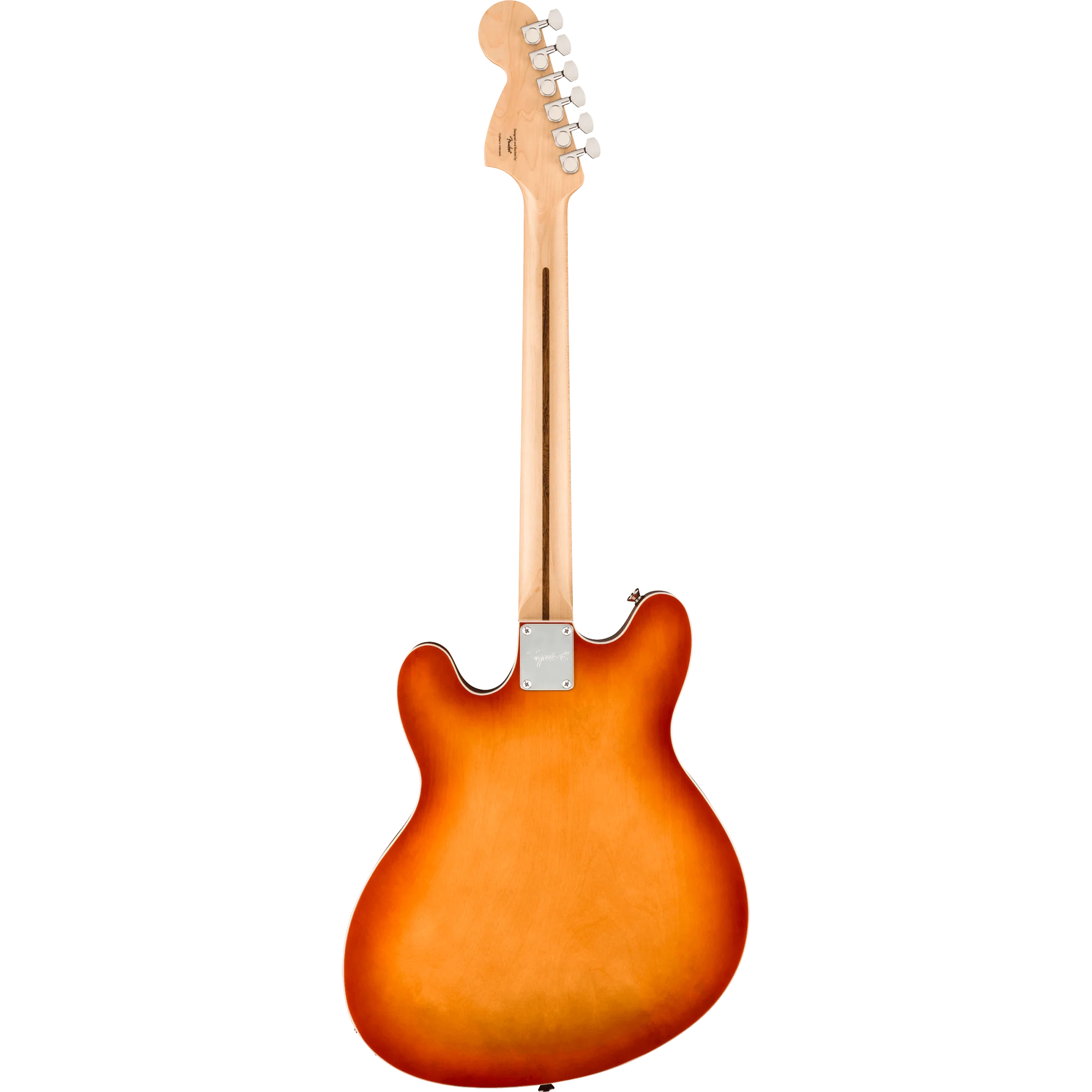 Squier 037-8452-547 Affinity Starcaster Deluxe, Maple FB, Sienna Sunburst - Image 2