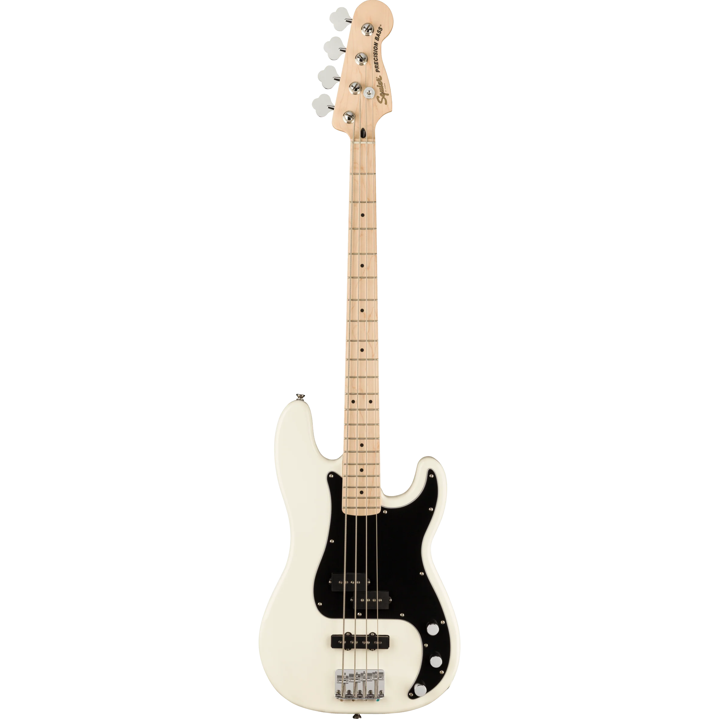 Squier 037-8553-505 Affinity PJ Bass, Maple, BPG, Olympic White