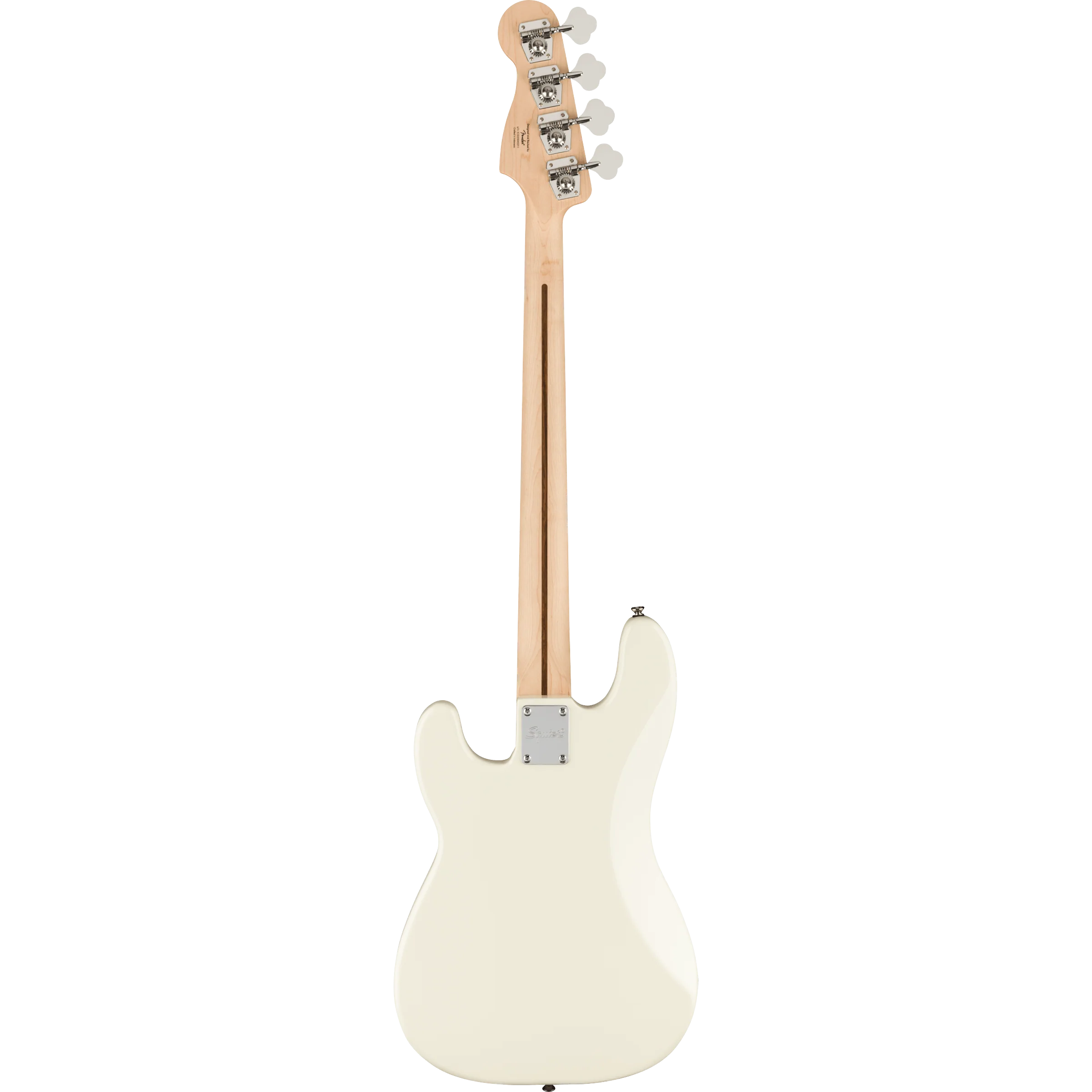 Squier 037-8553-505 Affinity PJ Bass, Maple, BPG, Olympic White - Image 2