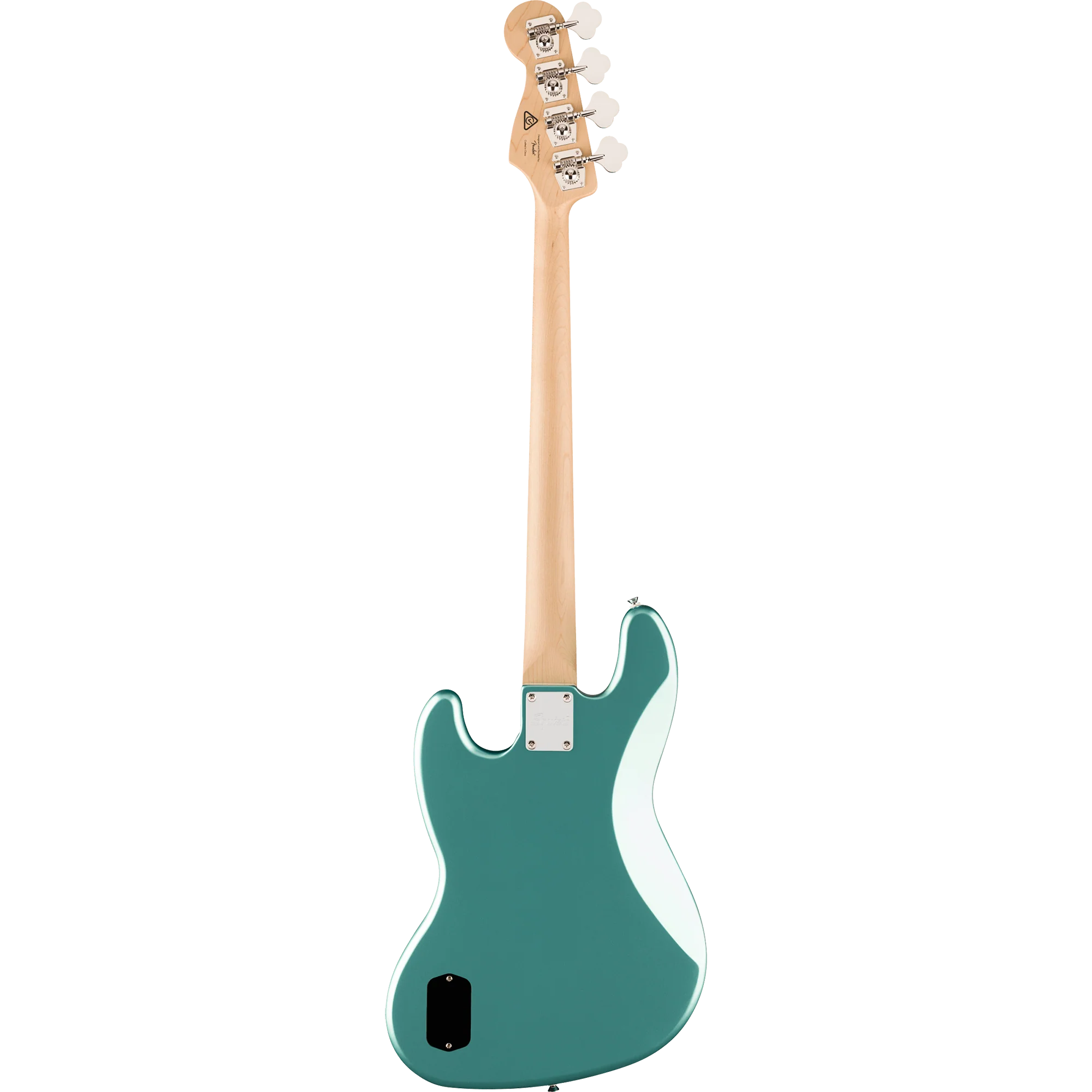 Squier 037-8700-585 Affinity J-Bass, Active, Laurel FB, Mystic Sea Foam Green - Image 2