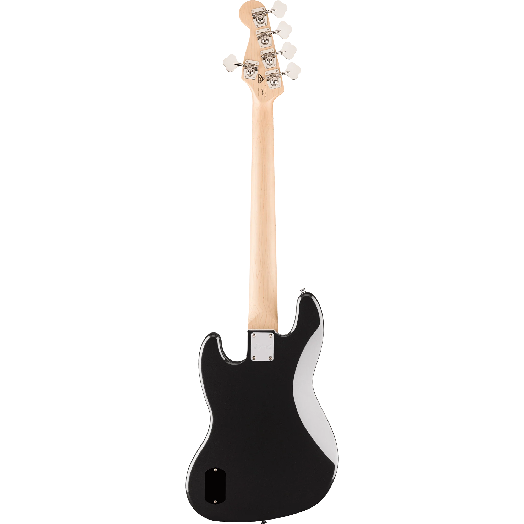 Squier 037-8753-565 Affinity J-Bass V, Active, Maple FB, Black Metallic - Image 2