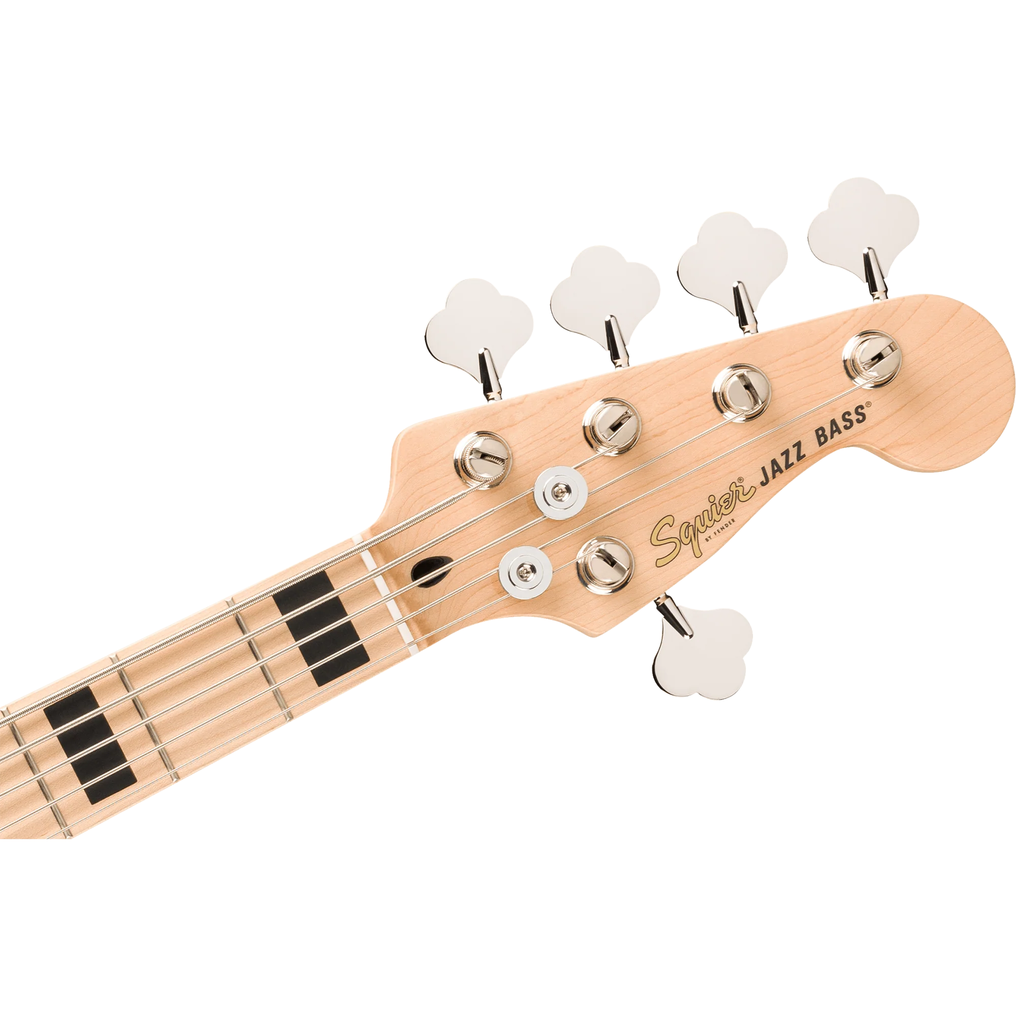 Squier 037-8753-565 Affinity J-Bass V, Active, Maple FB, Black Metallic - Image 5