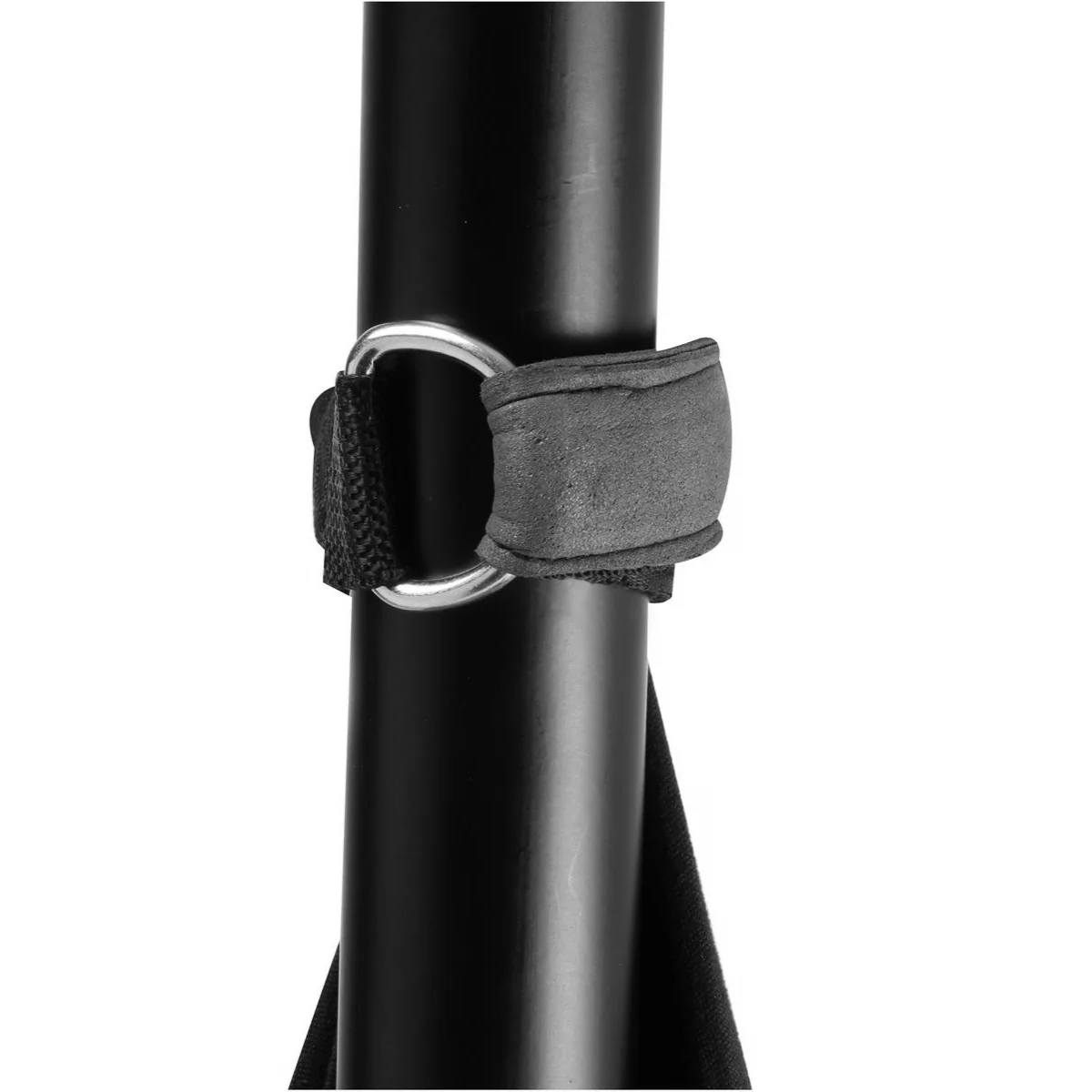 On-Stage SSA100B Speaker Stand Skirt Skrim, Black - Image 4