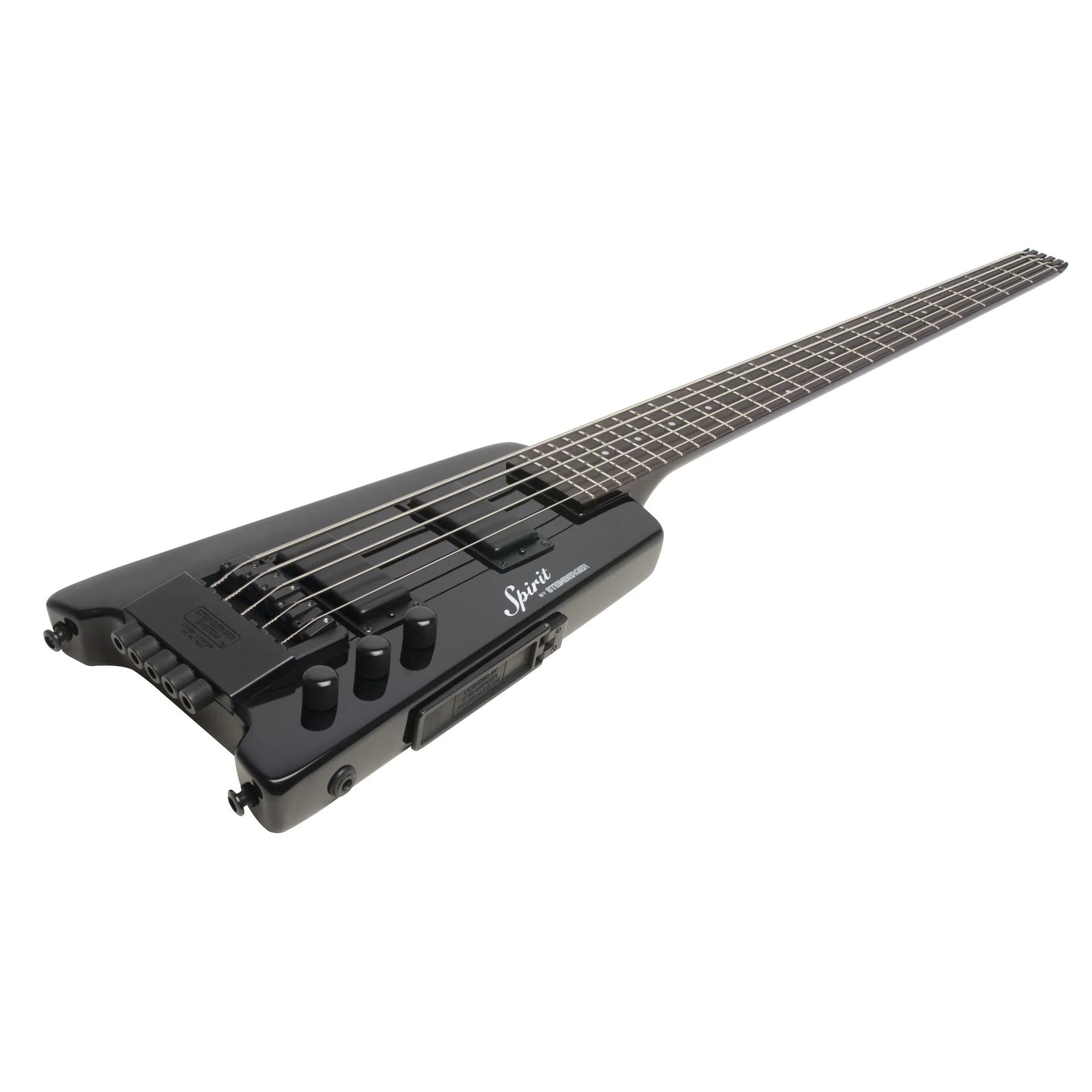 Steinberger XTSTD5BK1 Spirit XT-25 "STANDARD" 5-String Electric Bass, Black - Image 4