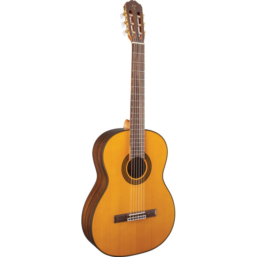 Takamine GC5 Classical Acoustic Guitar w/ Solid Spruce Top, Walnut b/s, Natural Gloss Finish - Image 3
