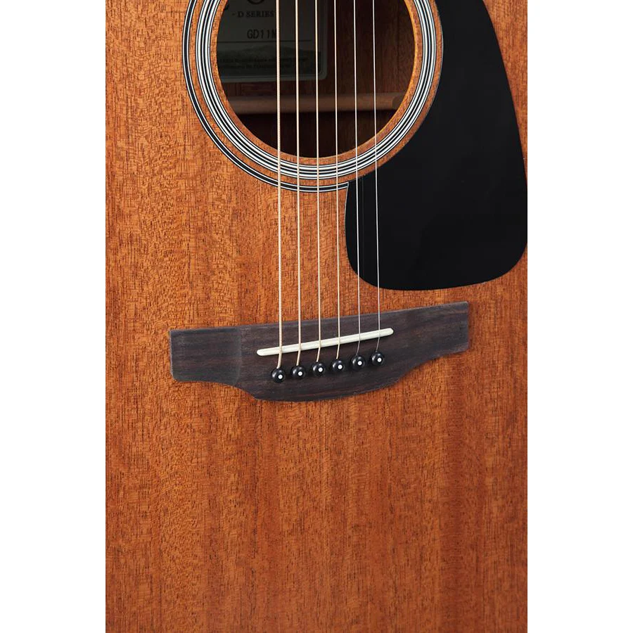 Takamine GD11MCENS Dreadnought Acoustic Guitar, Mahogany, Natural Finish - Image 5