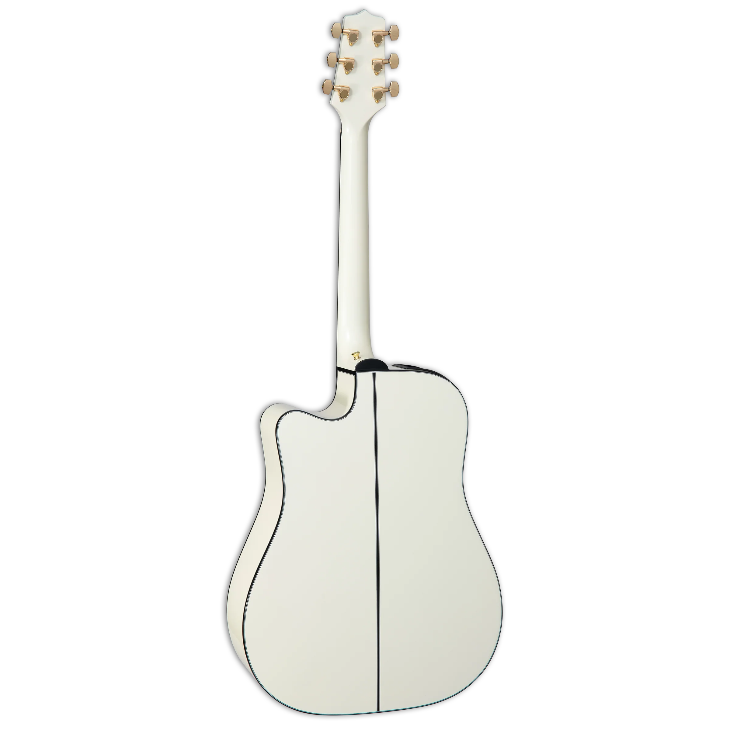 Takamine GD37CE-PW Dreadnought Acoustic Guitar, Solid Spruce Top, Maple B&S, Electronics - Image 2