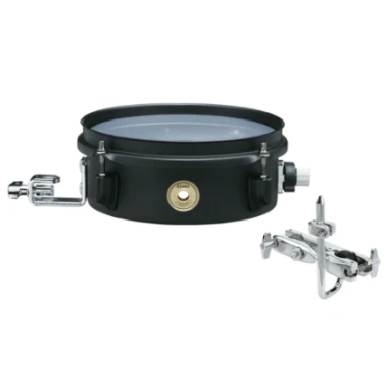 Tama BST63MBK 3x6 Steel Snare, Includes MC69 - Black/Black