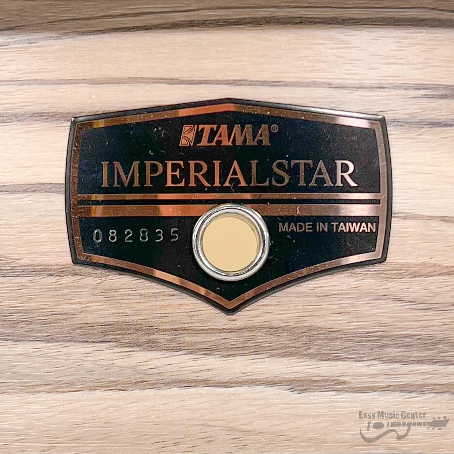 Tama IES145NZW 5x14 Snare Drum, Imperial Star Poplar, Natural Zebrawood Wrap - Image 3