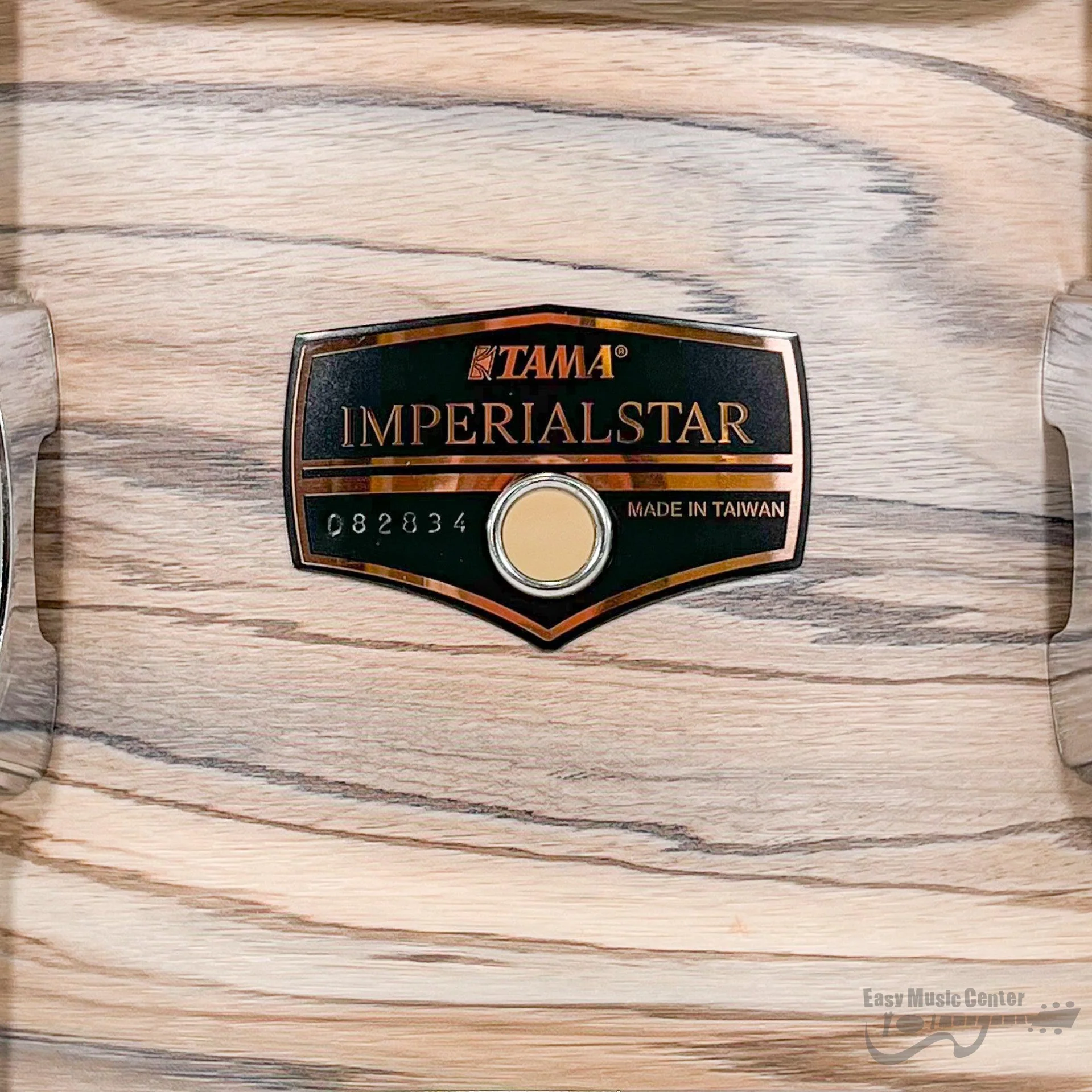 Tama IES1465NZW 6.5x14 Snare Drum, Imperial Star Poplar, Natural Zebrawood Wrap - Image 3