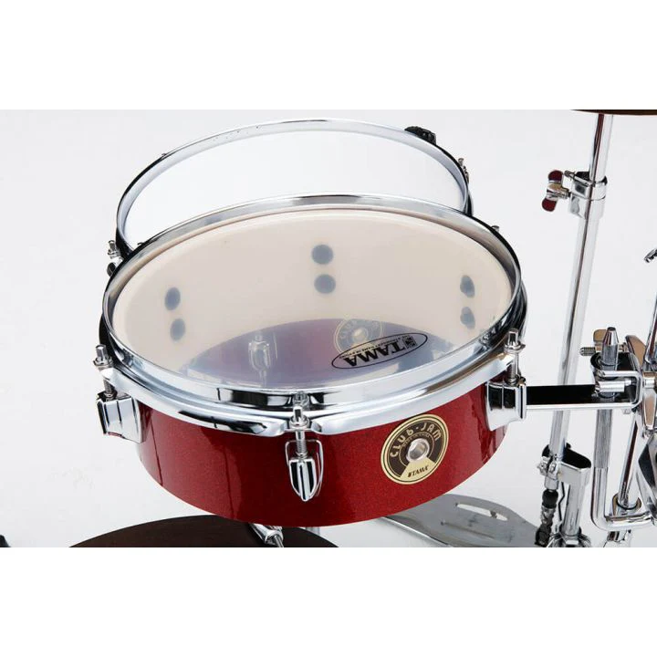 Tama LJK48PBRM Club-JAM Pancake 4pc Shell Kit, 10, 13, 18, 12s, Burnt Red Mist - Image 2