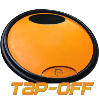Tapspace TAP-OFF Dual-surface practice pad with high impact rim