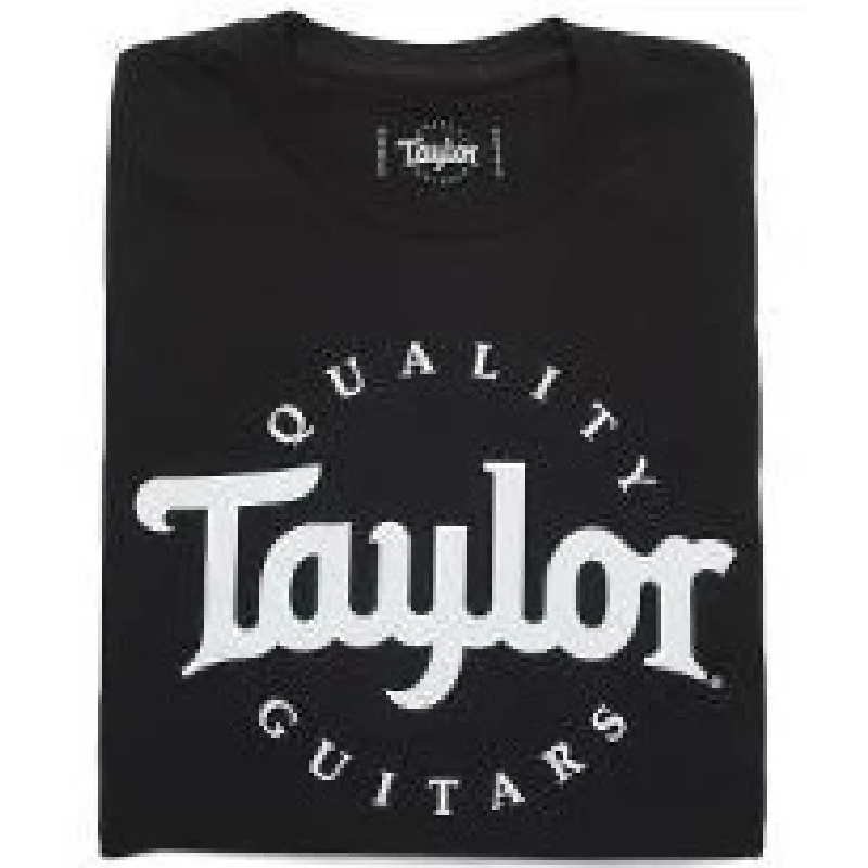 Taylor 15851 Basic Black Logo T-Shirt - M