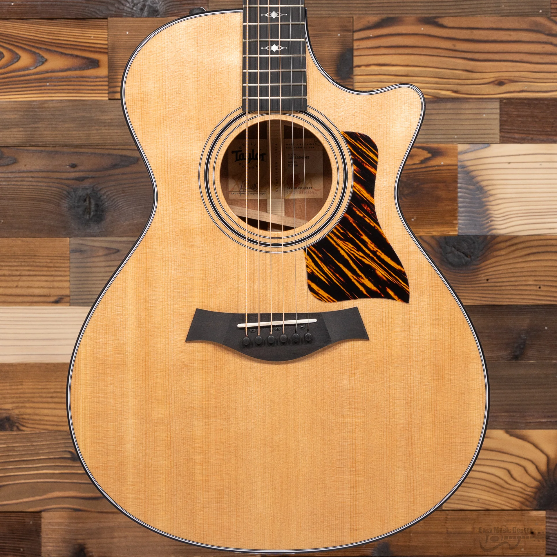Taylor 312CE Grand Concert Acoustic-Electric Guitar (#1201264043) - Image 2