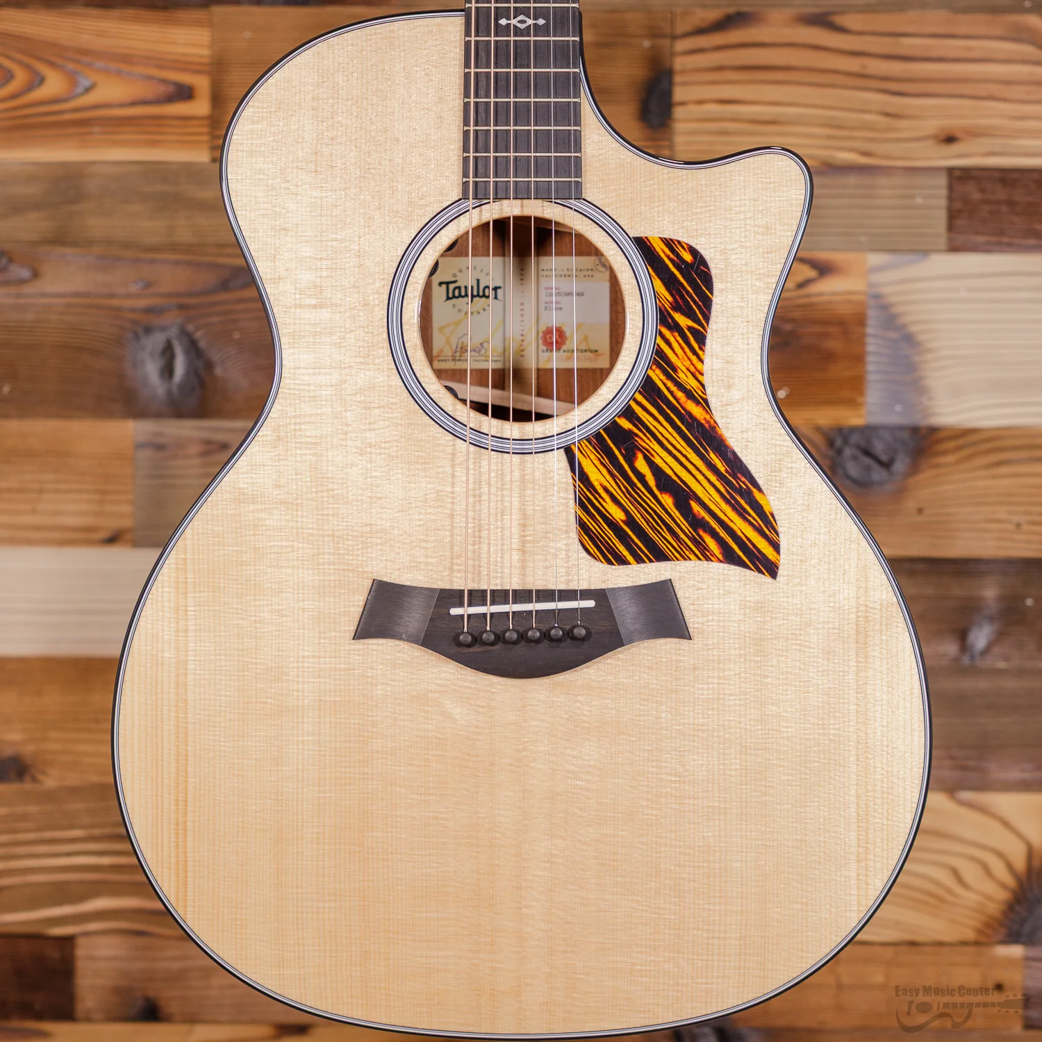 Taylor 314CE Grand Auditorium Acoustic-Electric Guitar (#1203096049) - Image 3