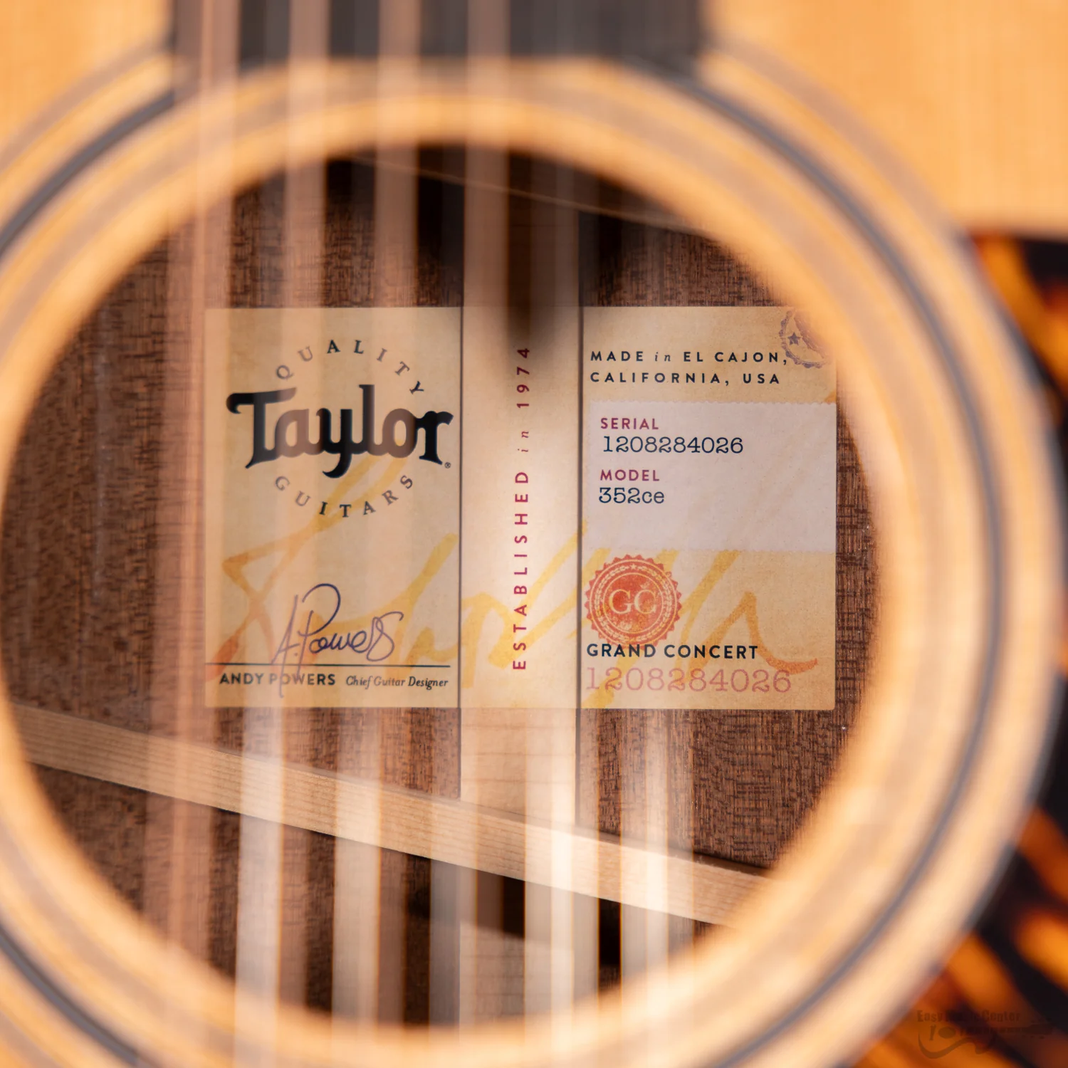 Taylor 352CE Grand Concert 12 Fret - 12 String (#1208284026) - Image 11