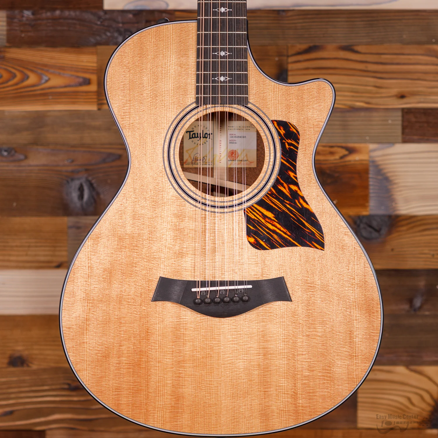 Taylor 352CE Grand Concert 12 Fret - 12 String (#1208284026) - Image 3