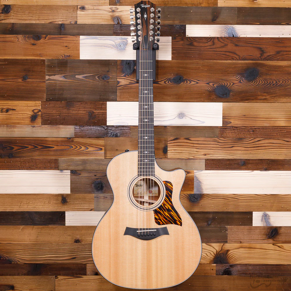 Taylor 354CE Grand Auditorium 12 String, Natural, Custaway, Electronics (1206025063)