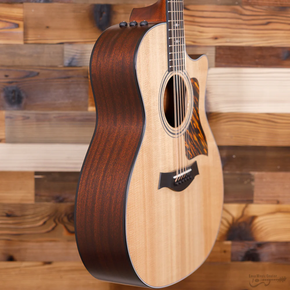Taylor 354CE Grand Auditorium 12 String, Natural, Custaway, Electronics (1206025063) - Image 5