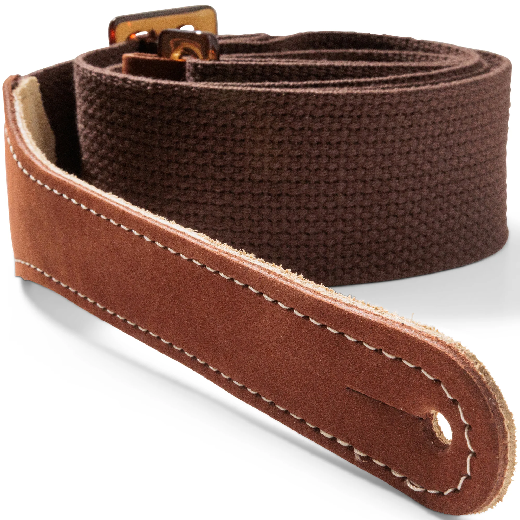 Taylor 4012-20 2" Chocolate Brown Cotton Strap - Image 4