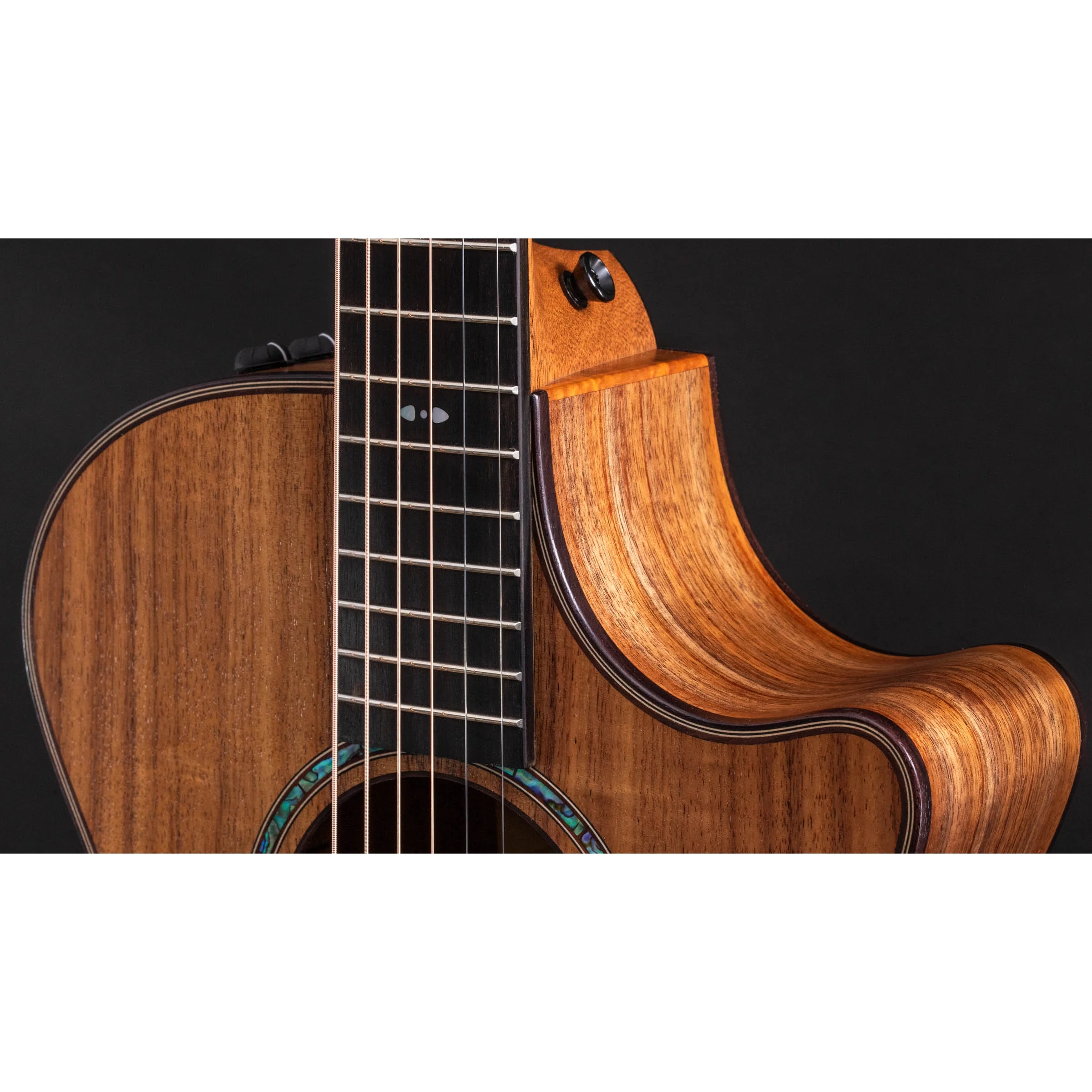 Taylor 722CE Grand Concert - All Koa, Cutaway, Electronics - Image 7