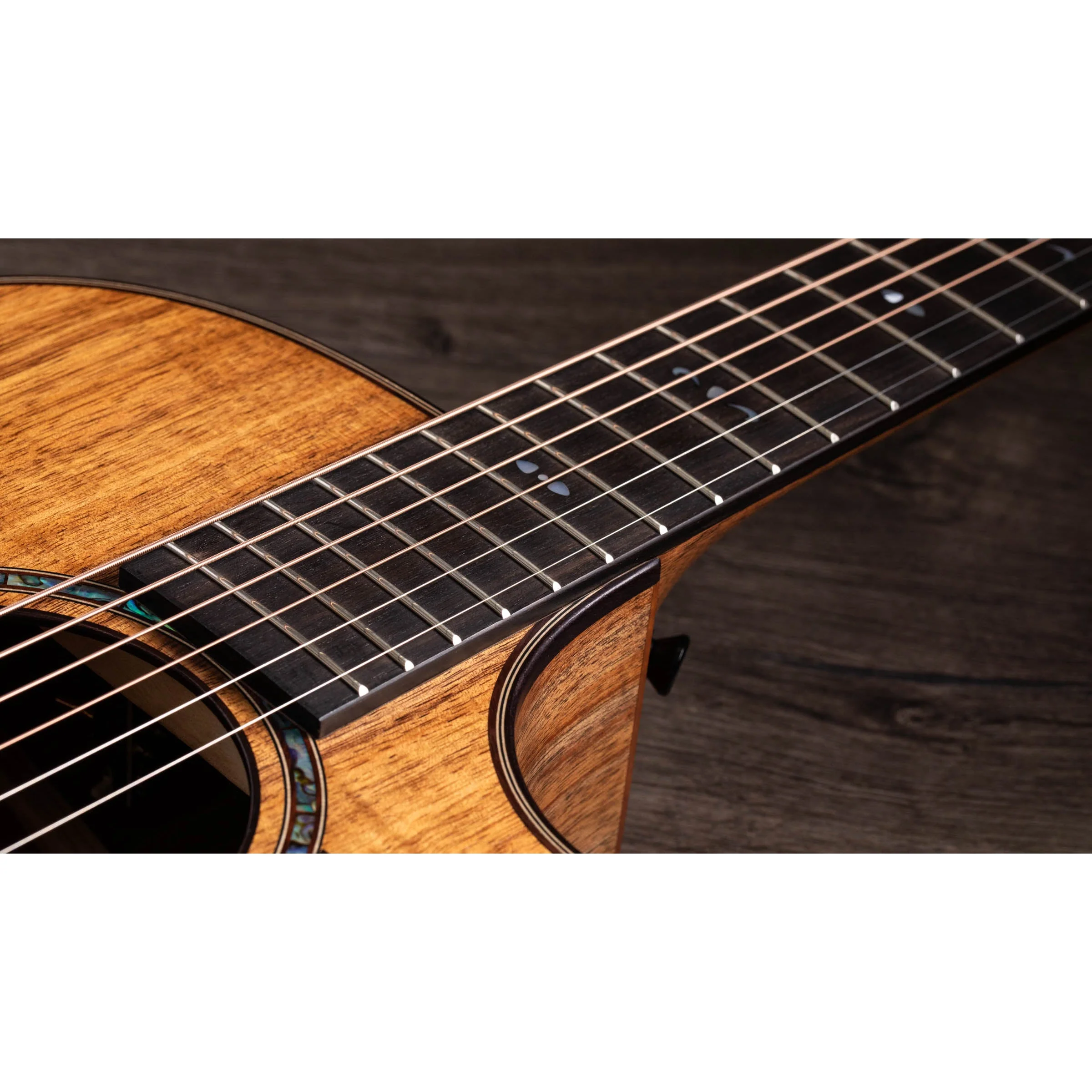 Taylor 722CE Grand Concert - All Koa, Cutaway, Electronics - Image 9