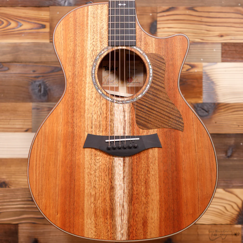 Taylor 724CE Grand Auditorium - All Koa, Cutaway, Electronics (#1212133018) - Image 3