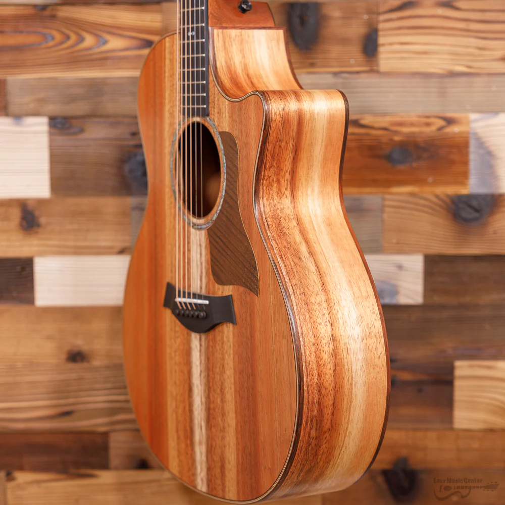 Taylor 724CE Grand Auditorium - All Koa, Cutaway, Electronics (#1212133018) - Image 6