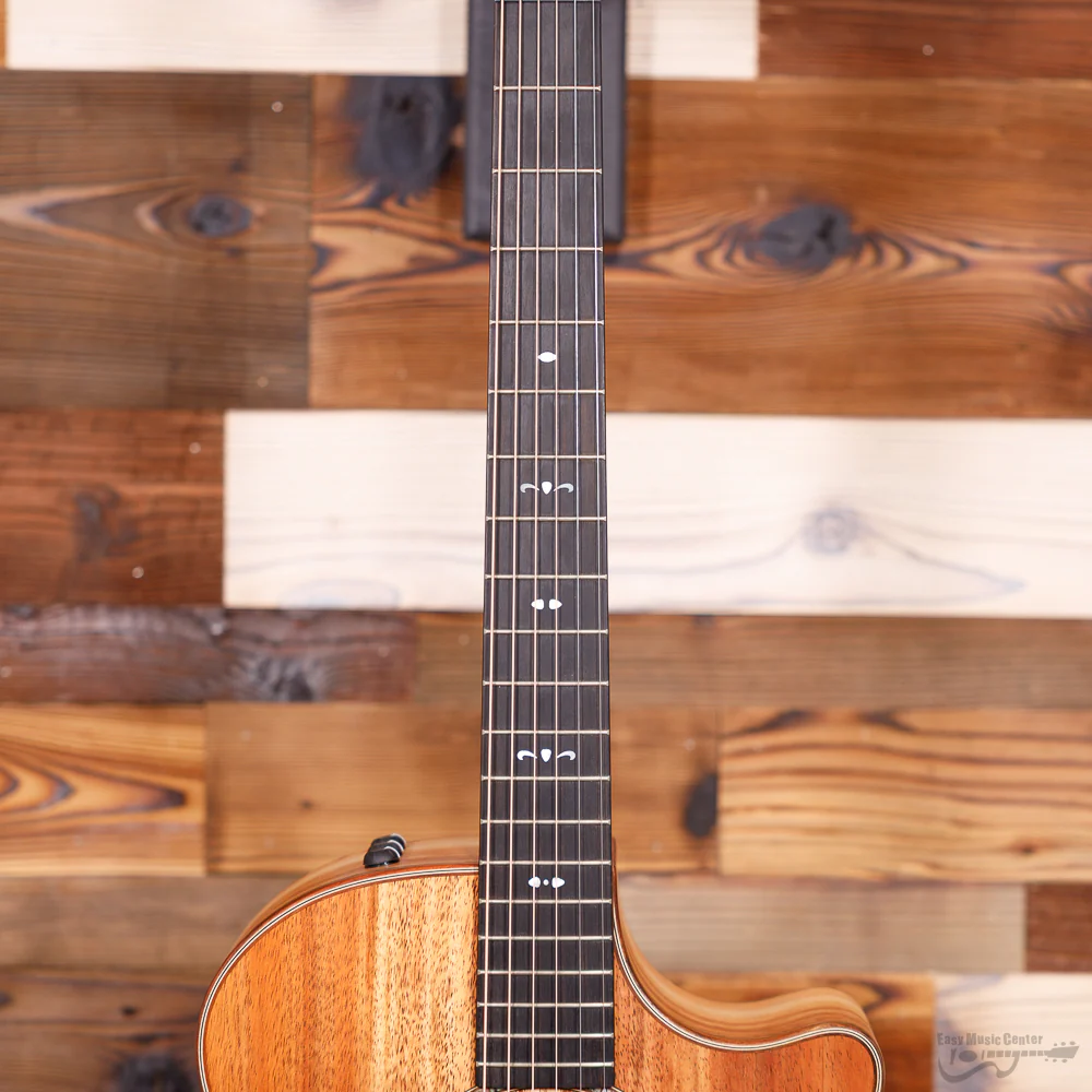 Taylor 724CE Grand Auditorium - All Koa, Cutaway, Electronics (#1212133018) - Image 7