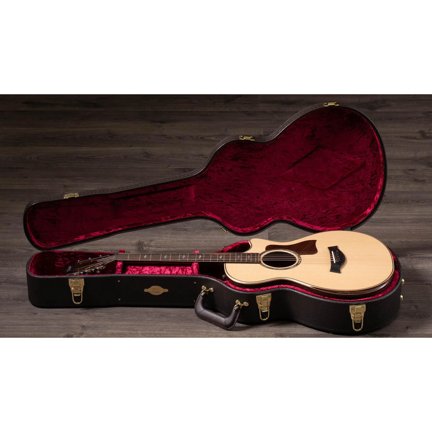 Taylor 812CE-12-FRET Grand Concert - Cutaway, Electronics, Natural - Image 3