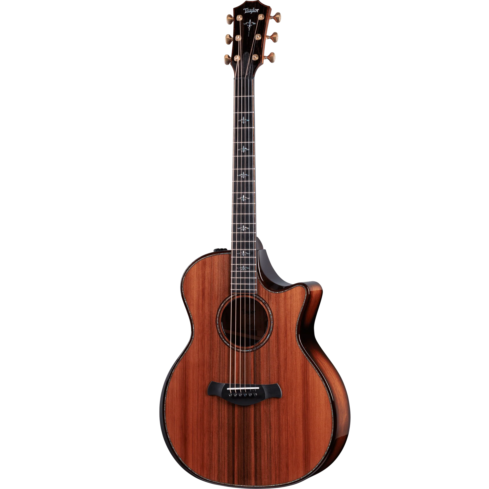 Taylor 914CE-BE Grand Auditorium - Builder's Edition, Cutaway, Electronics, Sinker Redwood Top, Honduran RW b/s