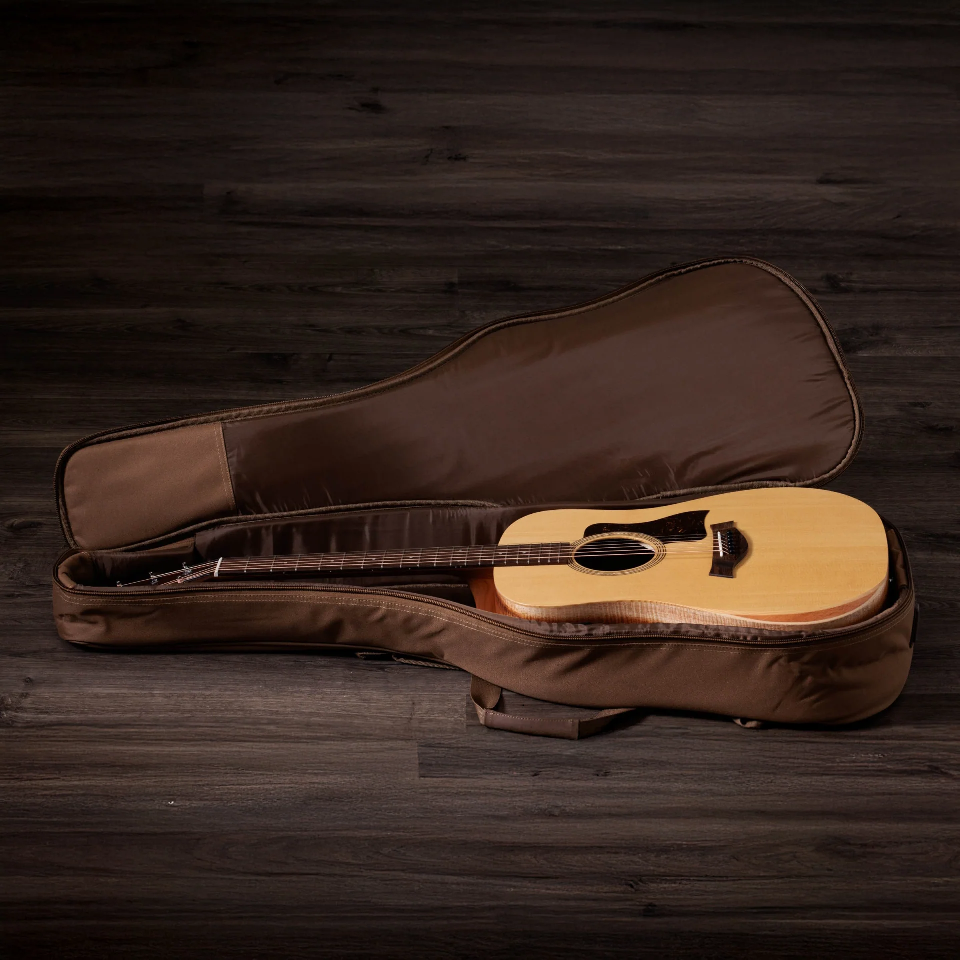 Taylor ACADEMY10E-LTD-KOA LTD Dreadnought w/ Koa b/s- Armrest, Electronics, Natural - Image 3
