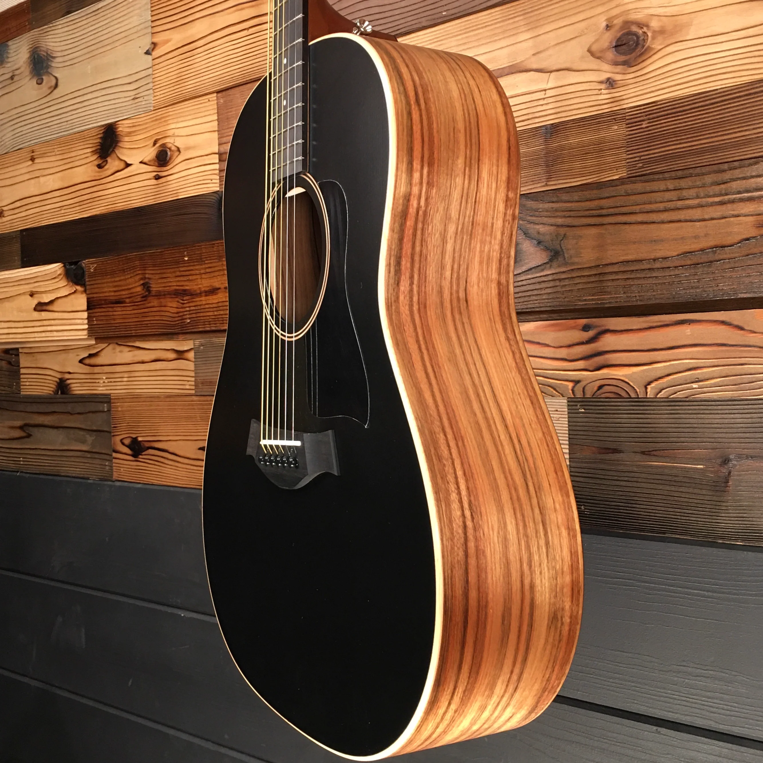 Taylor AD17E-BLACKTOP American Dream Black Top Acoustic-Electric Guitar (#1210060067) - Image 3