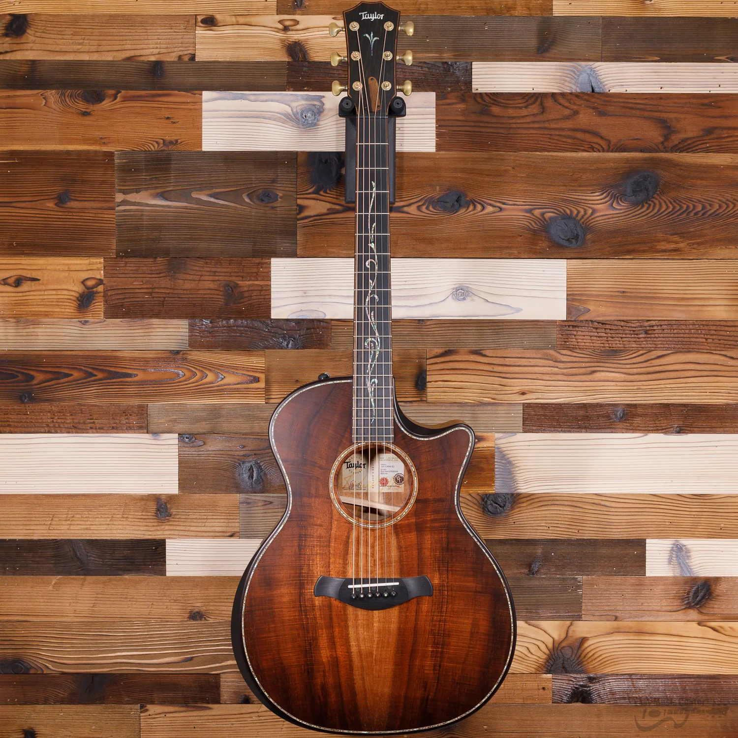Taylor K24CE-BE Grand Auditorium Builders Edition Koa Acoustic-Electric Guitar (#1211064021)