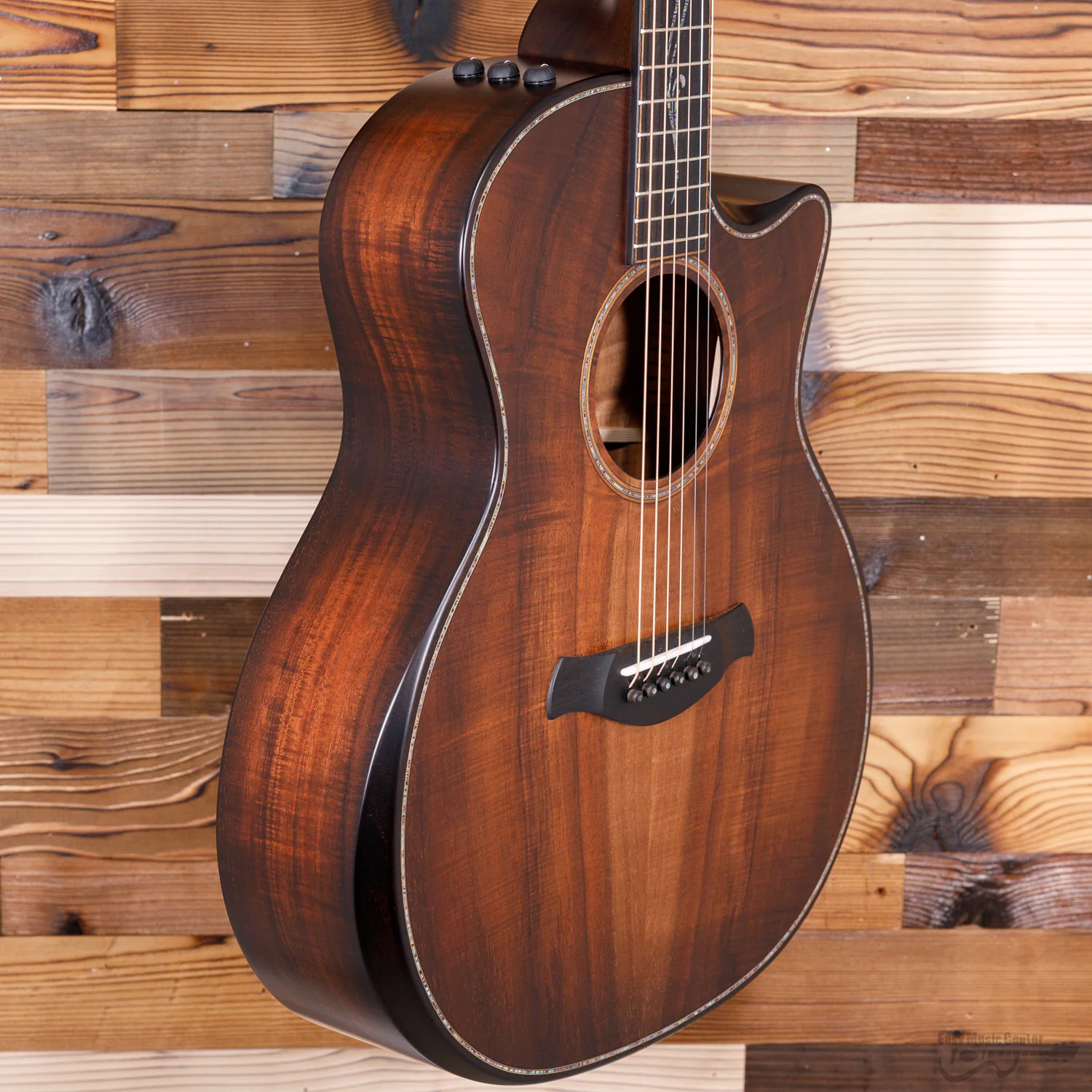 Taylor K24CE-BE Grand Auditorium Builders Edition Koa Acoustic-Electric Guitar (#1211064021) - Image 5