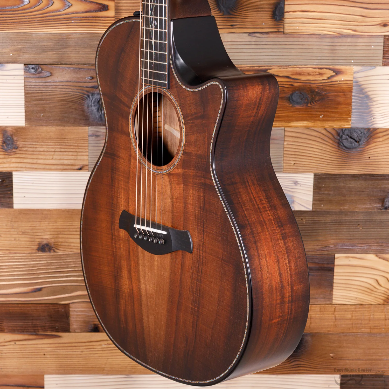 Taylor K24CE-BE Grand Auditorium Builders Edition Koa Acoustic-Electric Guitar (#1211064021) - Image 6
