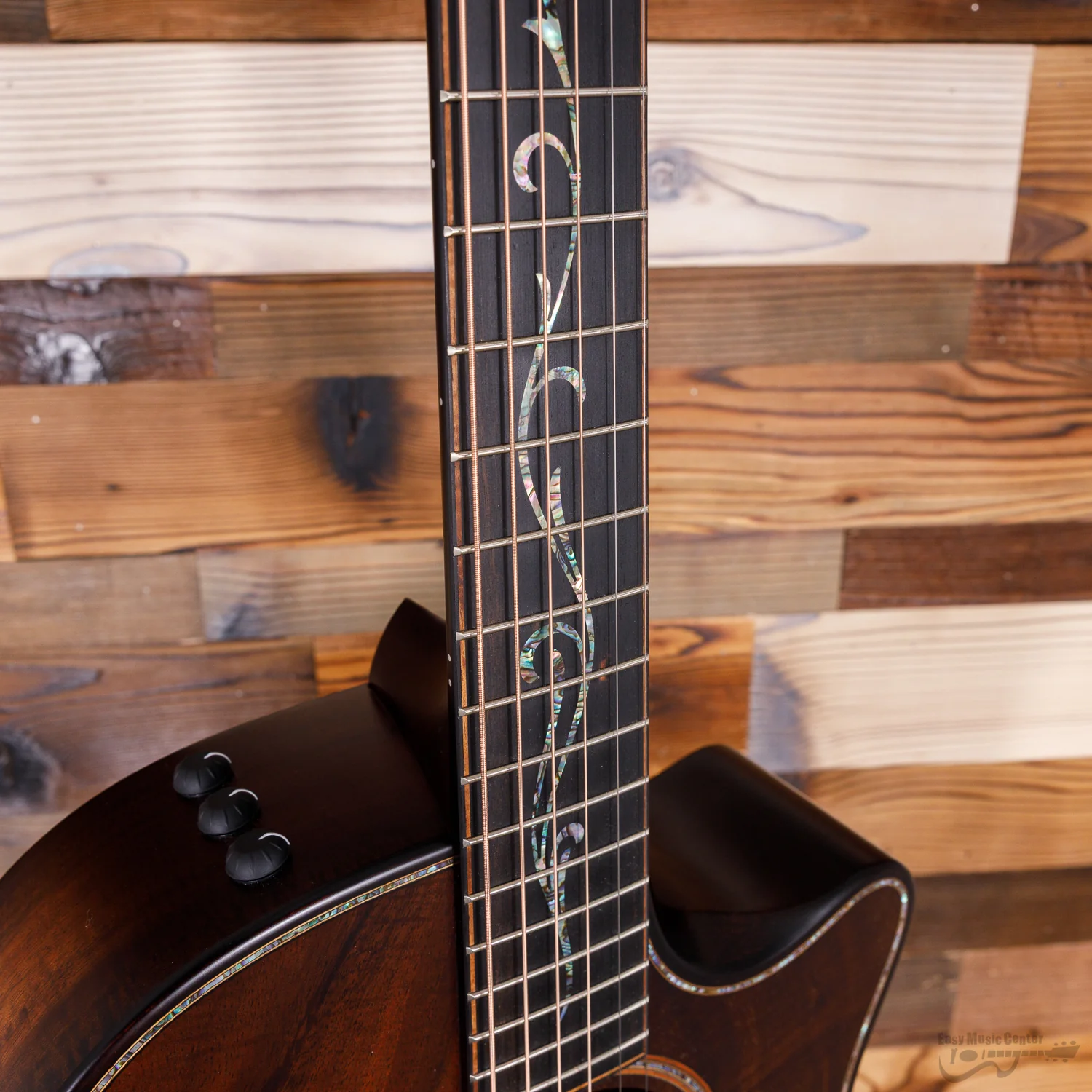 Taylor K24CE-BE Grand Auditorium Builders Edition Koa Acoustic-Electric Guitar (#1211064021) - Image 7