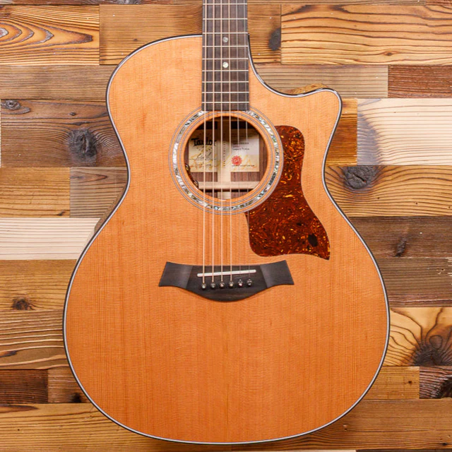 Taylor LEGACY-714CE Legacy Grand Auditorium w/ X-Bracing, Cuatway, Electronics, Cedar Top, RW b/s, Natural (#1202055066) - Image 2