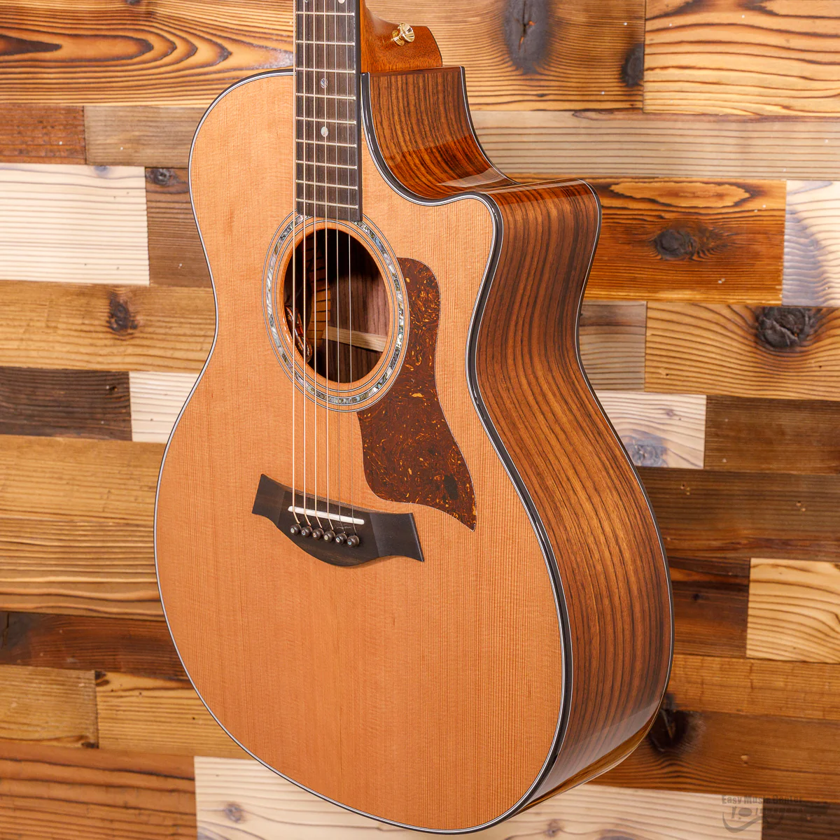 Taylor LEGACY-714CE Legacy Grand Auditorium w/ X-Bracing, Cuatway, Electronics, Cedar Top, RW b/s, Natural (#1202055066) - Image 3