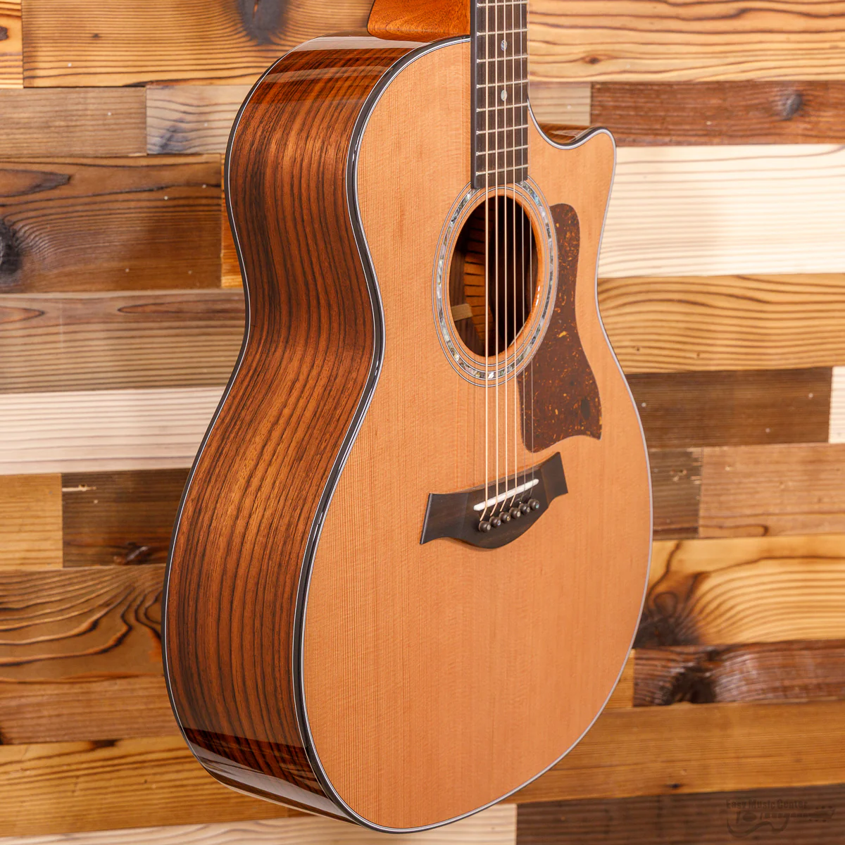 Taylor LEGACY-714CE Legacy Grand Auditorium w/ X-Bracing, Cuatway, Electronics, Cedar Top, RW b/s, Natural (#1202055066) - Image 4