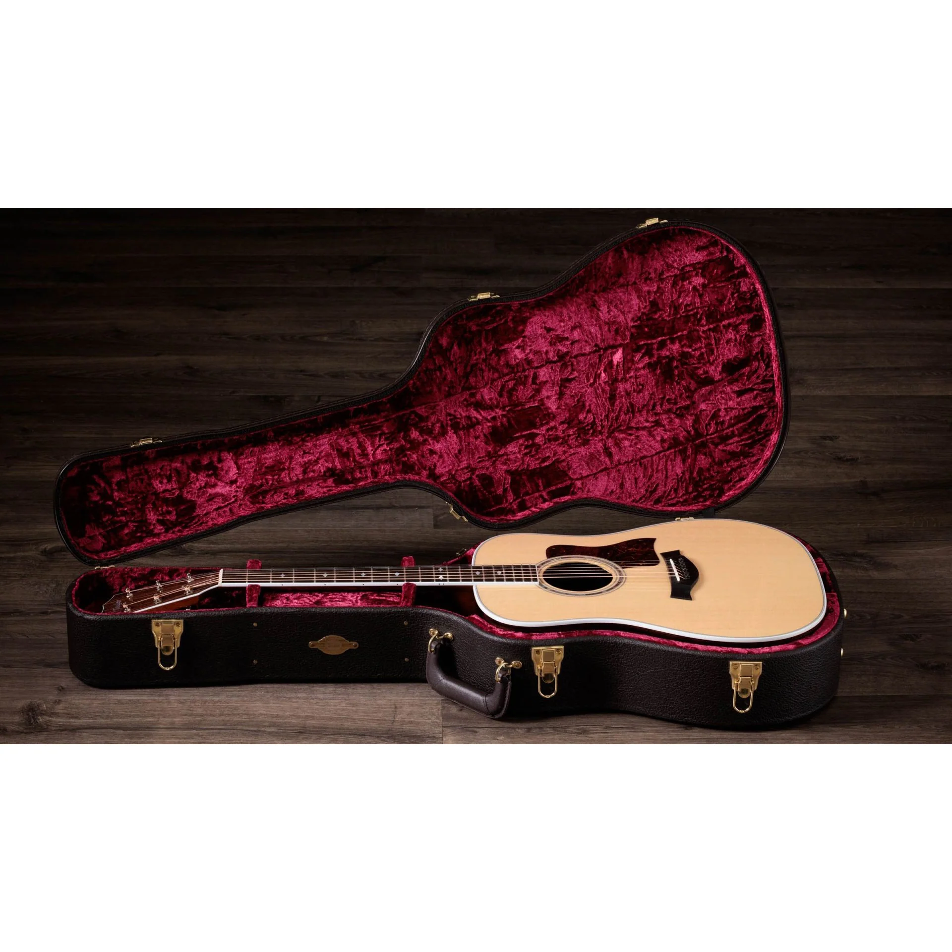 Taylor LEGACY-810E Legacy Dreadnought w/ X-Bracing, Electronics, Spruce Top, RW b/s, Natural - Image 3