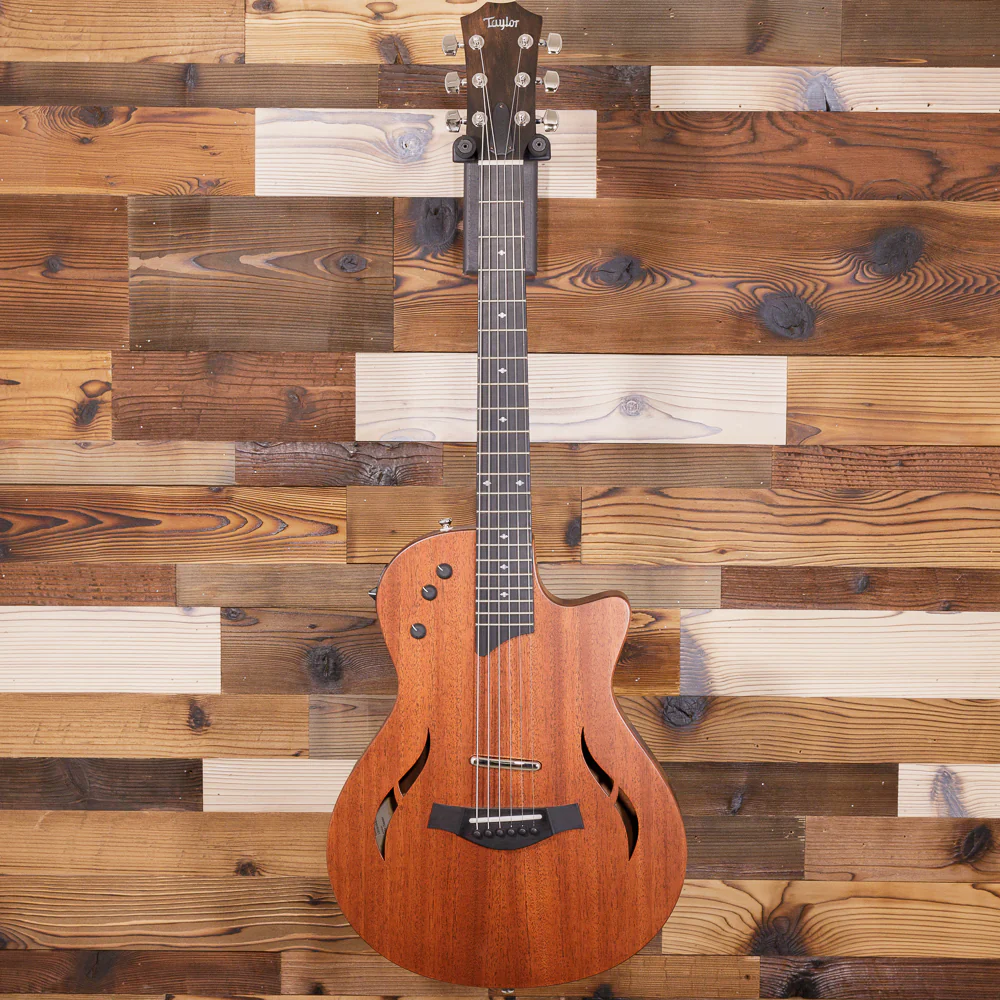 Taylor T5Z-CLASSIC-MAH Thinline Acoustic-Electric Guitar, Mahogany (1209094098)